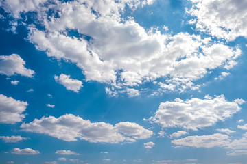 Blue sky clouds for background