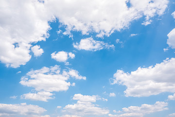 Obraz premium Blue sky clouds for background