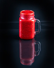 milkshakes made of ice cream milk and whipped cream