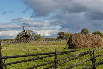 old house in the countryside