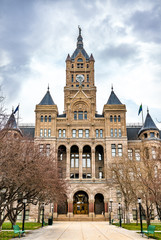 Fototapeta na wymiar Salt Lake City and County Building in Utah