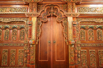 Artistic Wood Carving Natural Ethnic Traditional Vintage Heritage Product Photography in White isolated Background