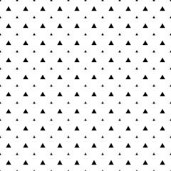 Seamless vector pattern. Geometric background texture. Black and white color. Simple modern style in flat design.
