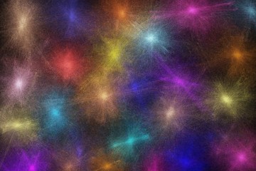 Abstract bright star shine colorful grunge background