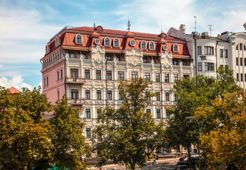 Obraz premium Old building in Kiev