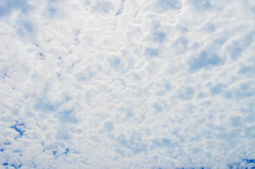 Blue sky and white clouds