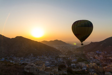 Ballonfahrt über Jaipur zum Sonnenaufgang