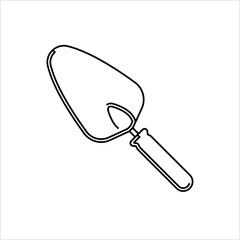 Trowel Icon, Trowel
