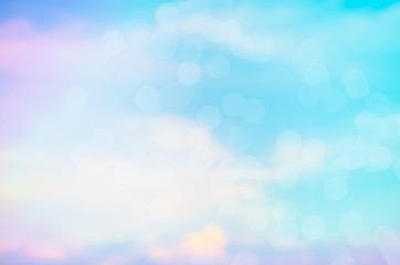Clouds and skies with a pastel background and sweet sky background wallpaper