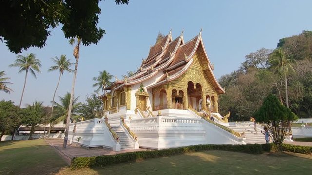 Haw Pha Bang Temple In Luang Prabang, Laos