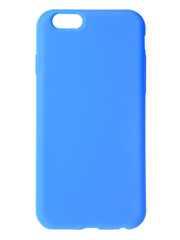 Blue color case for smartphone. Isolated on white background