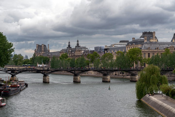 Fototapeta premium Walk along the Seine, Paris, France