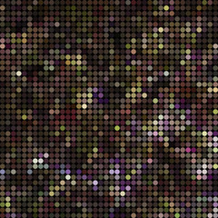abstract vector colored round dots background