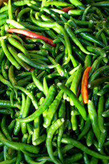 Chilli vegetable pattern for background.