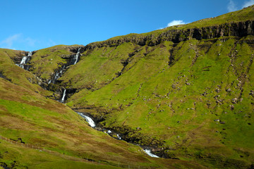 Good weather on the Faroe Islands