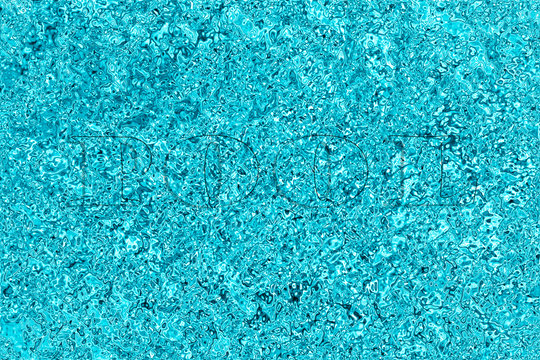 texture of blue water. background with blue water and the inscription pool 