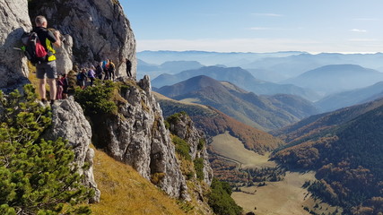 hiking in mountains © Beenis