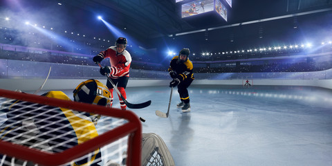 Obraz premium Ice hockey.
