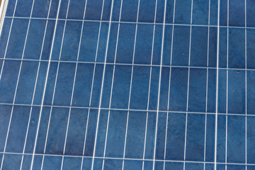 Panel background texture of a solar panel shot closeup.