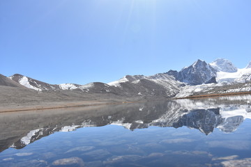 Obraz premium lachen lachung north sikkim