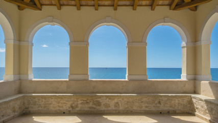 Fototapeta premium Novigrad Cittanova is a city in Croatia on the north Adriatic Sea
