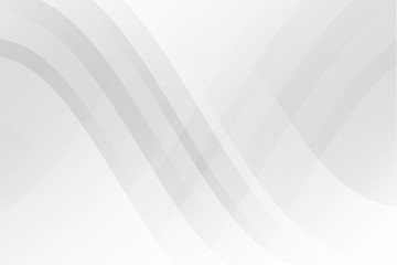Abstract geometric white and gray color background. Vector, illustration.	