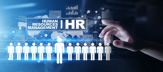 Human Resources, HR management, Recruitment, Talent Wanted, Employment Business Concept.