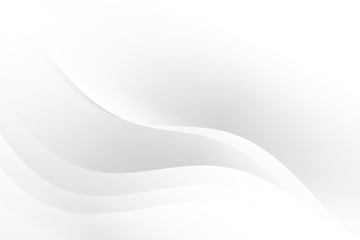 Abstract geometric white and gray color background. Vector, illustration.	