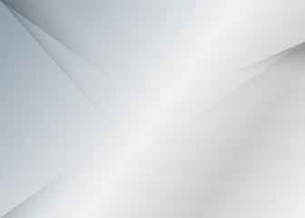 Obraz premium Silver gray geometric shape paper subtle vector abstract background