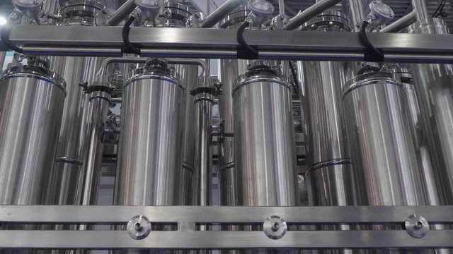 Equipment for pharmaceutical and chemical industry, water treatment plant