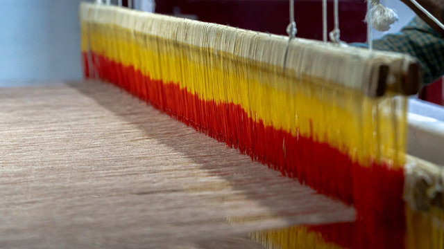 Wool Weaving Handloom Textile Factory From North India