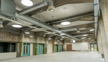 Interior of a former factory that has been restored. - 305240118