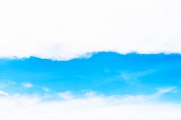 blue sky with cloud At phuket Thailand border, Thailand - Malaysia.