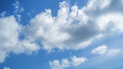 Blue skies sky, clean weather, time lapse blue nice sky. Clouds and sky , White Clouds & Blue Sky,
