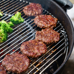 grilled cutlets for burgers