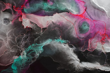 Alcohol ink abstract texture