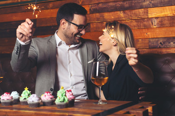 People Sparkler Celebration Happiness Togetherness.