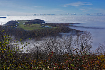 Nebel überm Albvorland