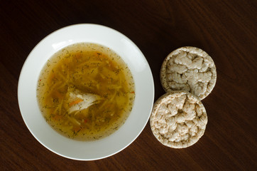 bowl of pumpkin soup