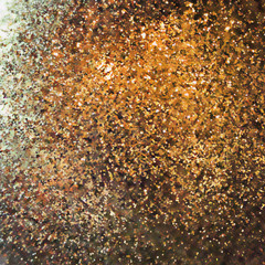 Gold background, artistic festive template.