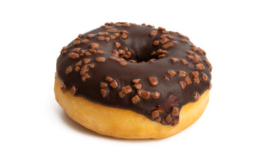 icing donut isolated