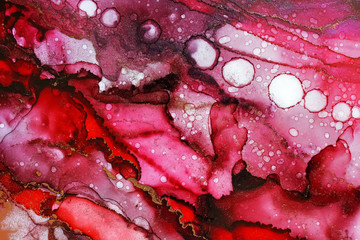 Alcohol ink abstract texture