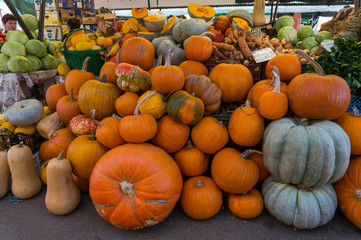 Fresh vegetables. Raw vegetables and fruits background. Healthy organic food concept