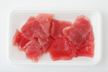  Image of sashimi with a drop in tuna from Japan