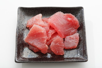  Image of sashimi with a drop in tuna from Japan