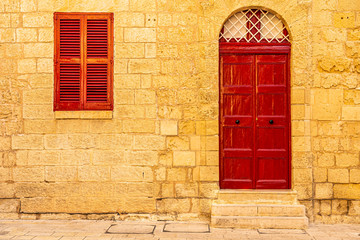 beautiful windows in valetta, malta