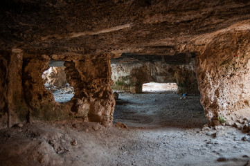 In the first centuries of our era, the catacombs of Paphos served as a refuge for the early Christians. Here they hid from the Gentiles and martyred.    