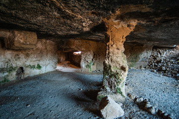 In the first centuries of our era, the catacombs of Paphos served as a refuge for the early Christians. Here they hid from the Gentiles and martyred.    