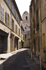 old roman town Arles in Provence, southern France