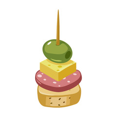 Canape vector icon.Cartoon vector icon isolated on white background canape .